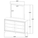 Welsley Dresser With Mirror