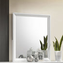 Janelle Rectangular Dresser Mirror White image