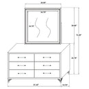 Lucia Dresser With Mirror