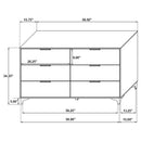 Kendall 5 Pc Bedroom Set