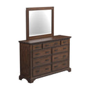 Elk Grove 9-drawer Dresser with Jewelry Tray Vintage Bourbon