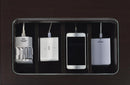 Halston Rectangular Connect-it Office Desk Cappuccino