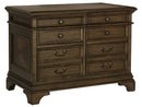 Hartshill 5-drawer File Cabinet Burnished Oak