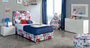 ESF Furniture Nightstand M100 in White