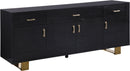 Excel Grey Oak Veneer Lacquer Sideboard/Buffet image