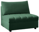 Jacob Green Velvet Armless image
