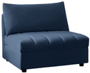 Jacob Navy Velvet Armless image