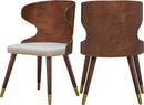 Sherwood Cream Linen Fabric Dining Chair image