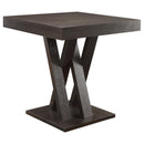 Freda Square Counter Height Table Cappuccino image