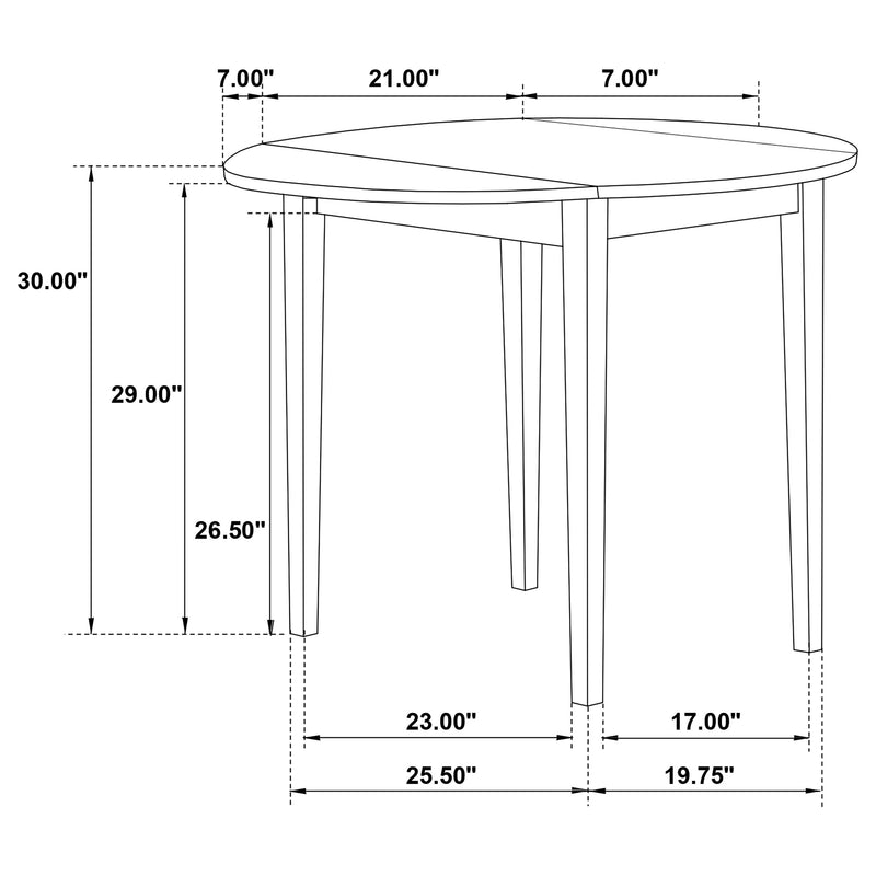 Bucknell 3 Pc Dining Set