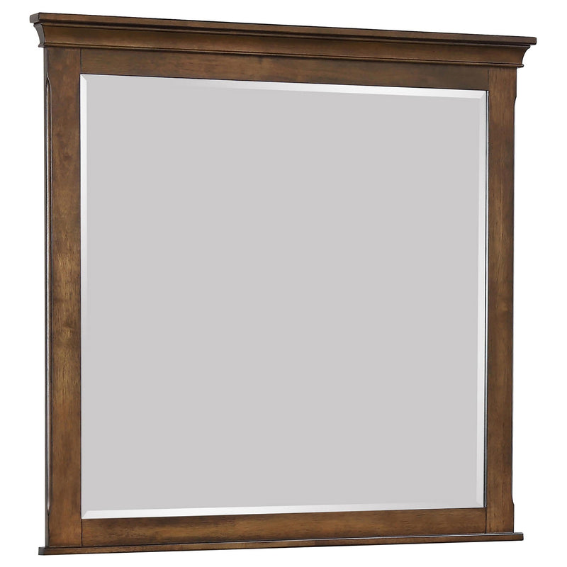 Franco Rectangular Dresser Mirror Burnished Oak image