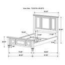 Sandy Beach Panel Bed