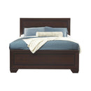 Kauffman Eastern King Panel Bed Dark Cocoa image
