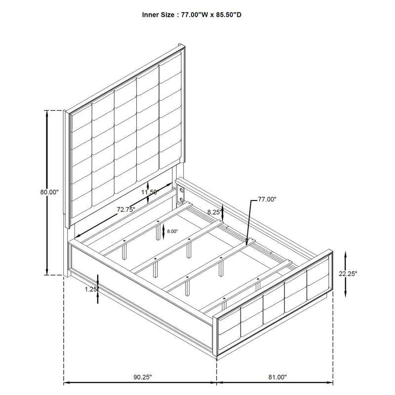 Durango 5 Pc Bedroom Set