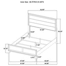 Welsley Panel Bed