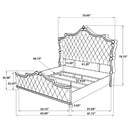 Antonella Panel Bed