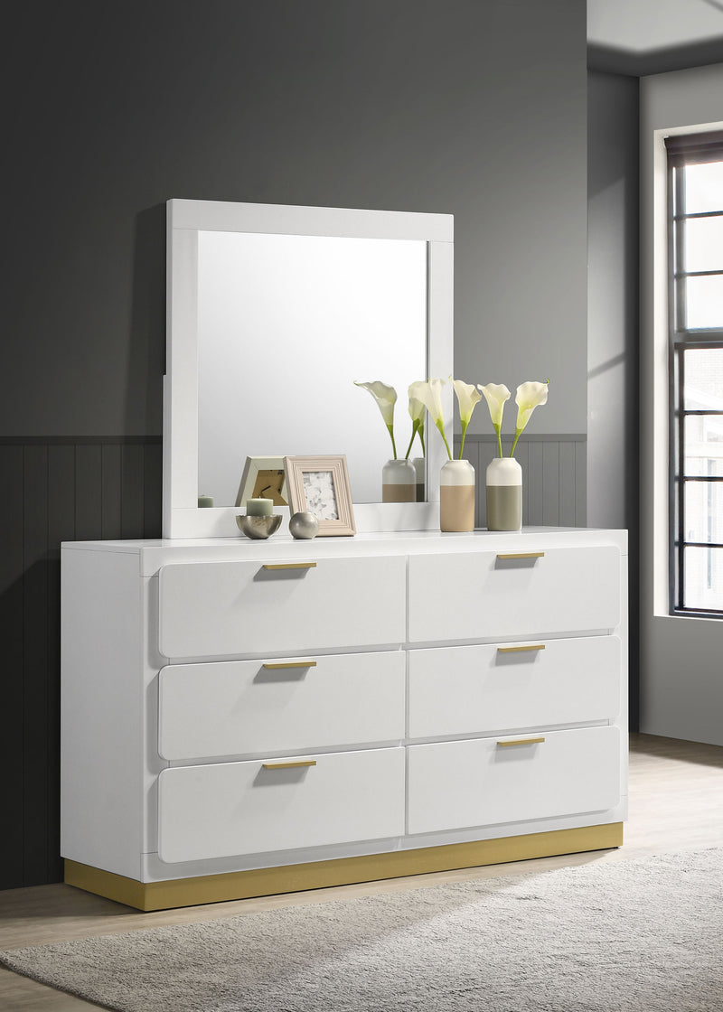 Caraway Dresser With Mirror