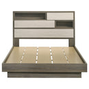 Fenwick Bookcase Platform Bed