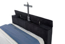 Tisdall Wingback TV Bed with Flame Visualizer