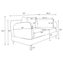 Jade Loveseat
