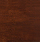 Dixon Square End Table with Bottom Shelf Espresso