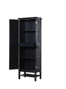 Lovegood 2-door Accent Cabinet Rich Brown and Black