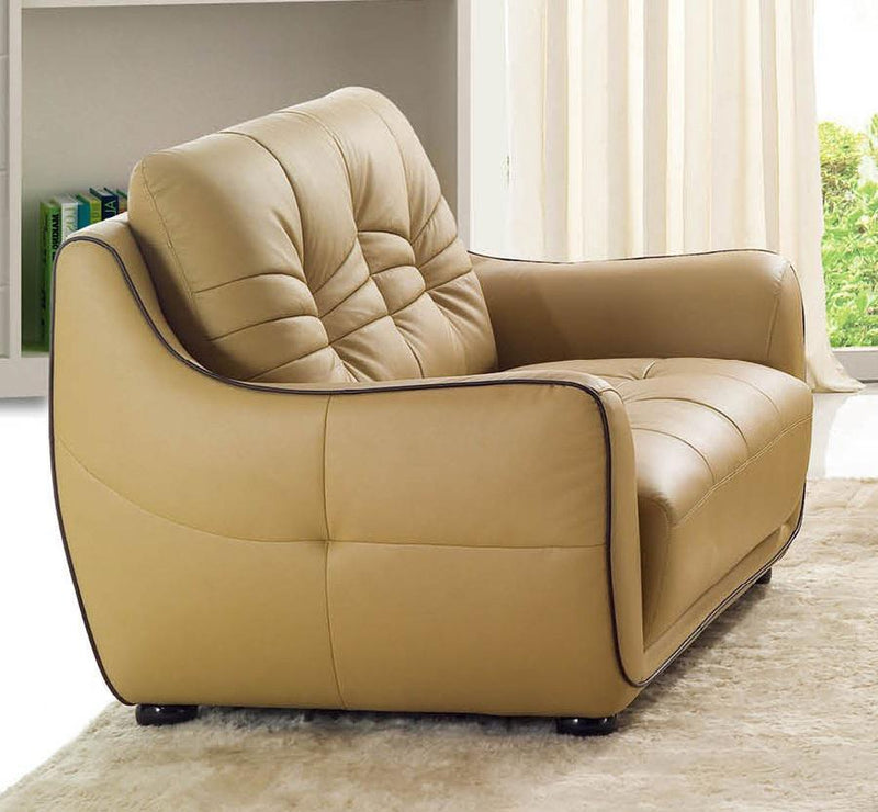 ESF Furniture 2088 Loveseat in Dark Cream