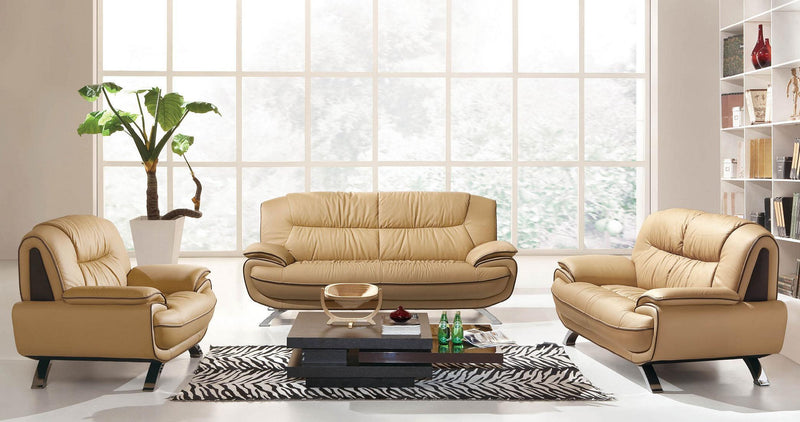 ESF Furniture 405 Living Room Chair in Brown