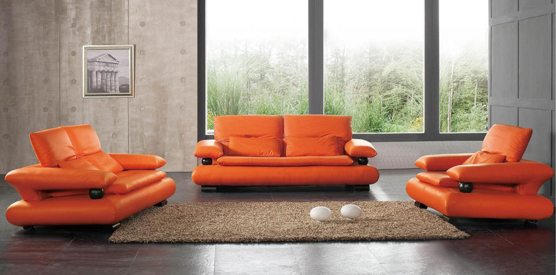 ESF Furniture 410 Living Room Chair in Flare Orange