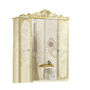 ESF Furniture Leonardo 4 Door Wardrobe in Ivory image