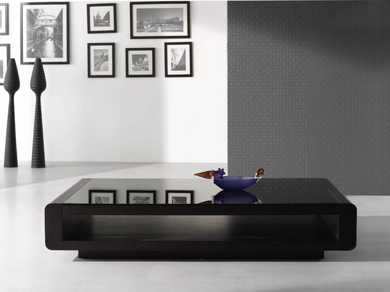J&M Furniture 673 Modern Coffee Table in Dark Oak image