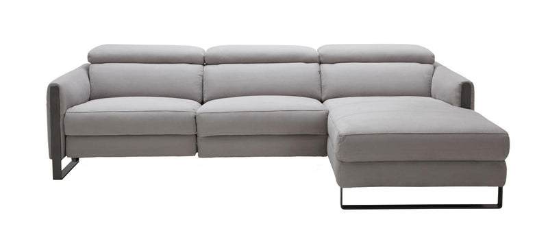 J&M Furniture Antonio in Right Hand Facing Chaise Sectional in Chalk image