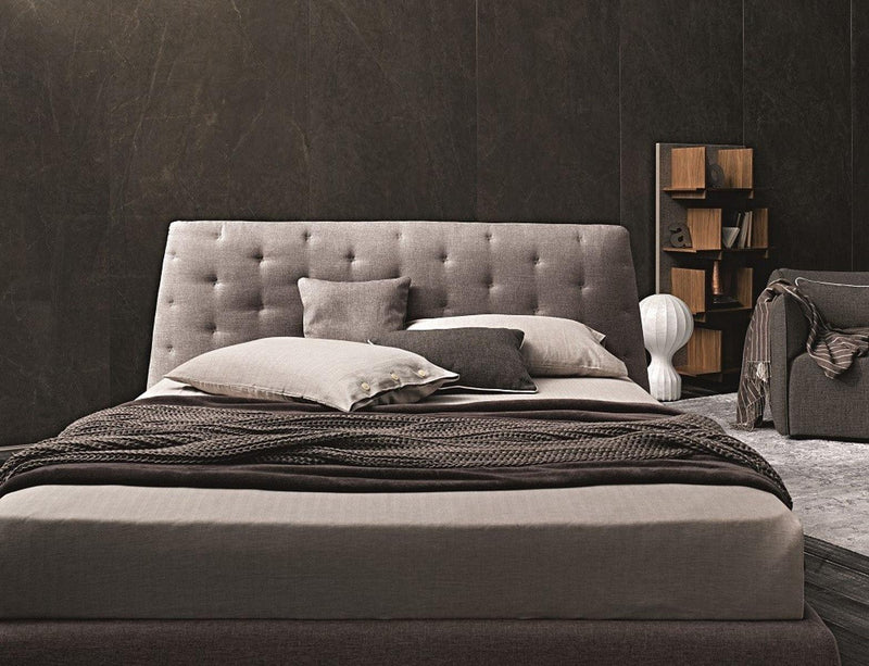 J&M Furniture Atrium King Stoage Bed in Tuape Grey image