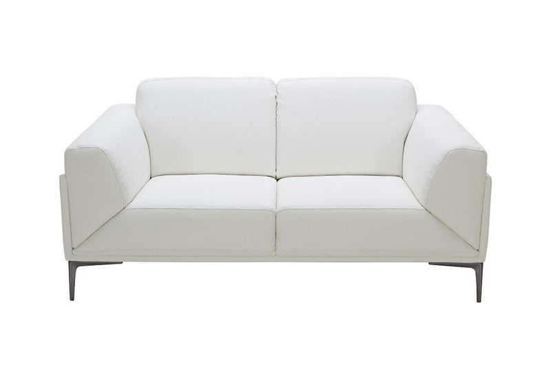 J&M Furniture Davos Loveseat in White image