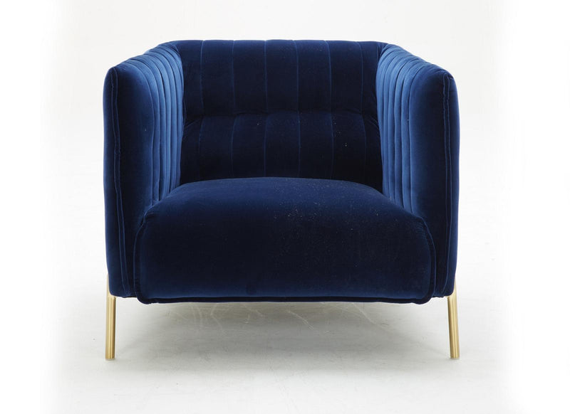 J&M Furniture Deco Chair in Blue image