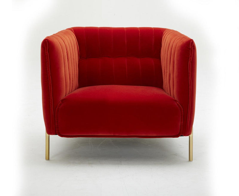 J&M Furniture Deco Chair in Pumpkin image