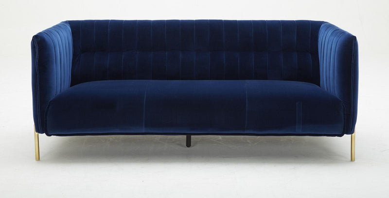 J&M Furniture Deco Sofa in Blue image