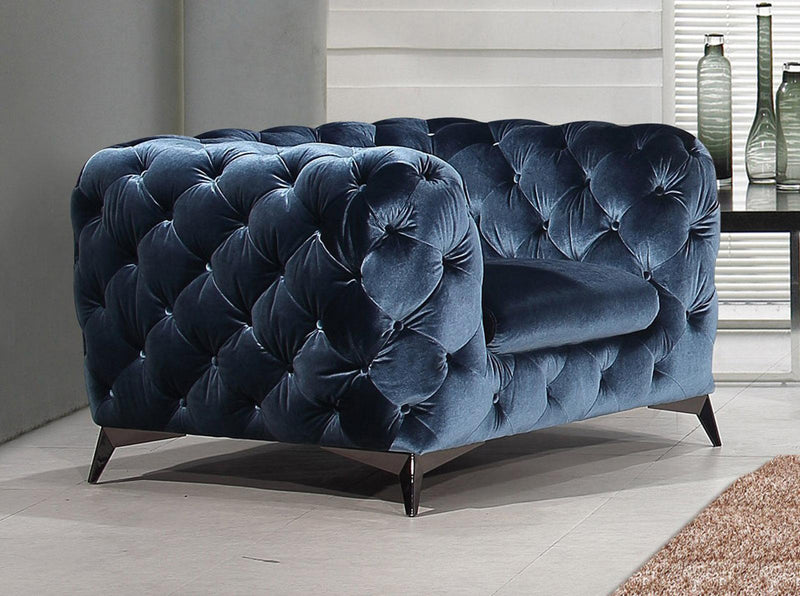 J&M Furniture Glitz Chair in Blue image