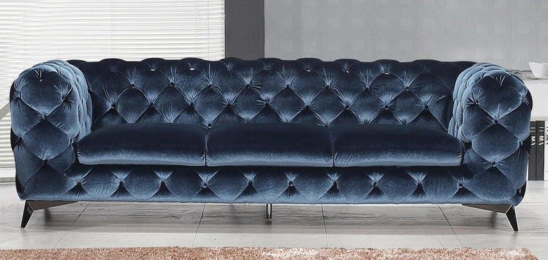 J&M Furniture Glitz Sofa in Blue image