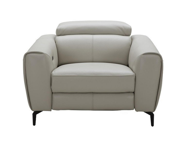 J&M Furniture Lorenzo Chair in Light Grey image