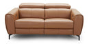 J&M Furniture Lorenzo Loveseat in Caramel image