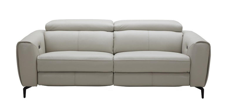 J&M Furniture Lorenzo Sofa in Light Grey image