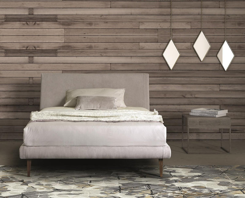 J&M Furniture Metropolitan Fabric King Bed in Taupe image