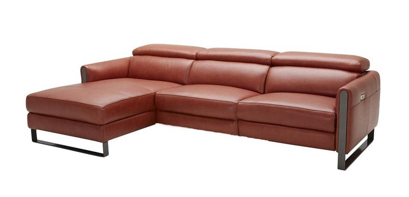 J&M Furniture Nina Left Hand Facing Chaise Sectional in Ochre image