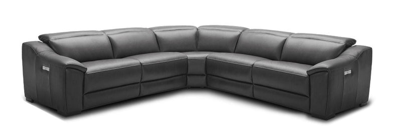 J&M Furniture Nova Motion Sectional Set In Dark Grey image