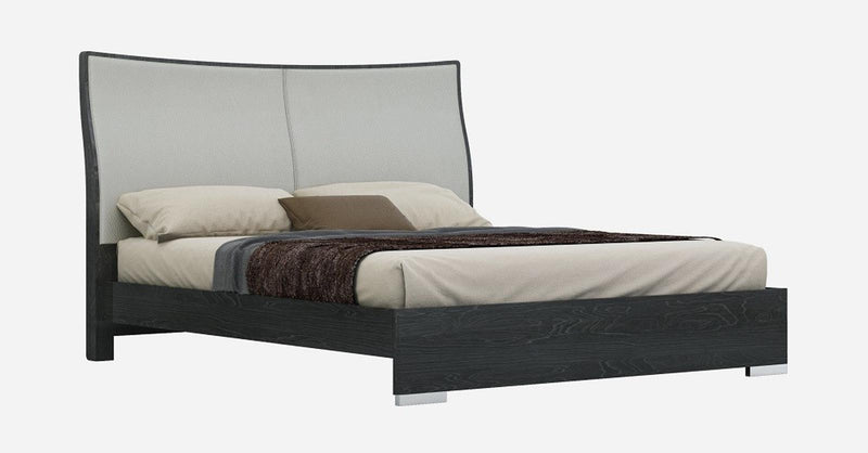 J&M Furniture Vera Queen Panel Bed in Grey image