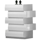 J&M Milan Chest in White Lacquer image