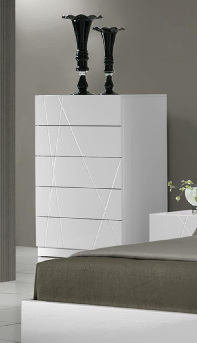 J&M Naples Chest in White Lacquer image