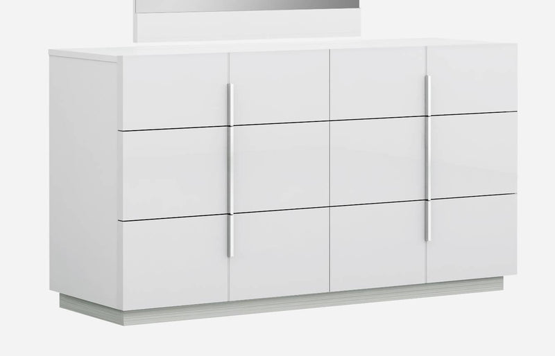J&M Oslo 6 Drawer Dresser in White image