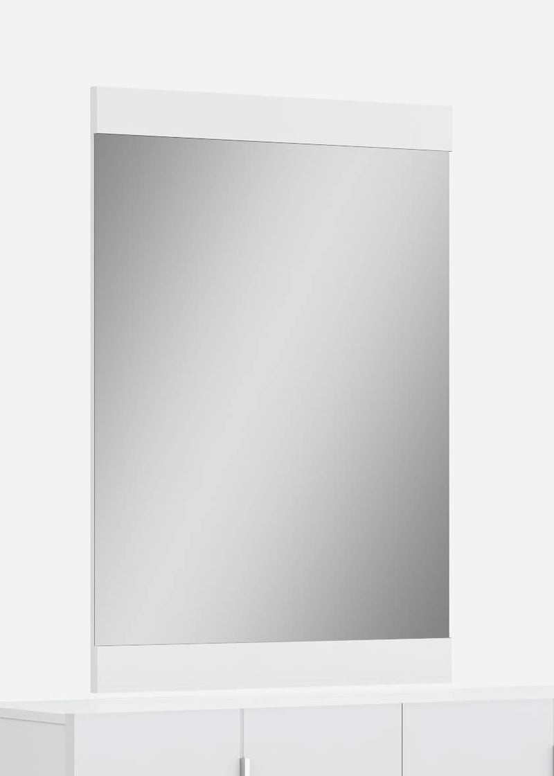 J&M Oslo Mirror in White image